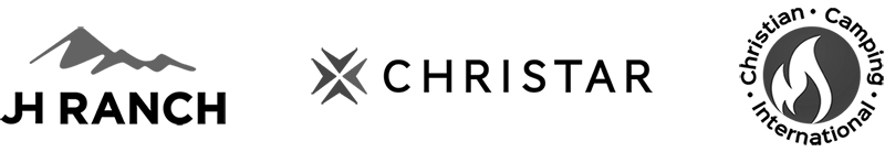 MCode For Ministry customer logos: JH Ranch, Christar International Network, Christian Camping International